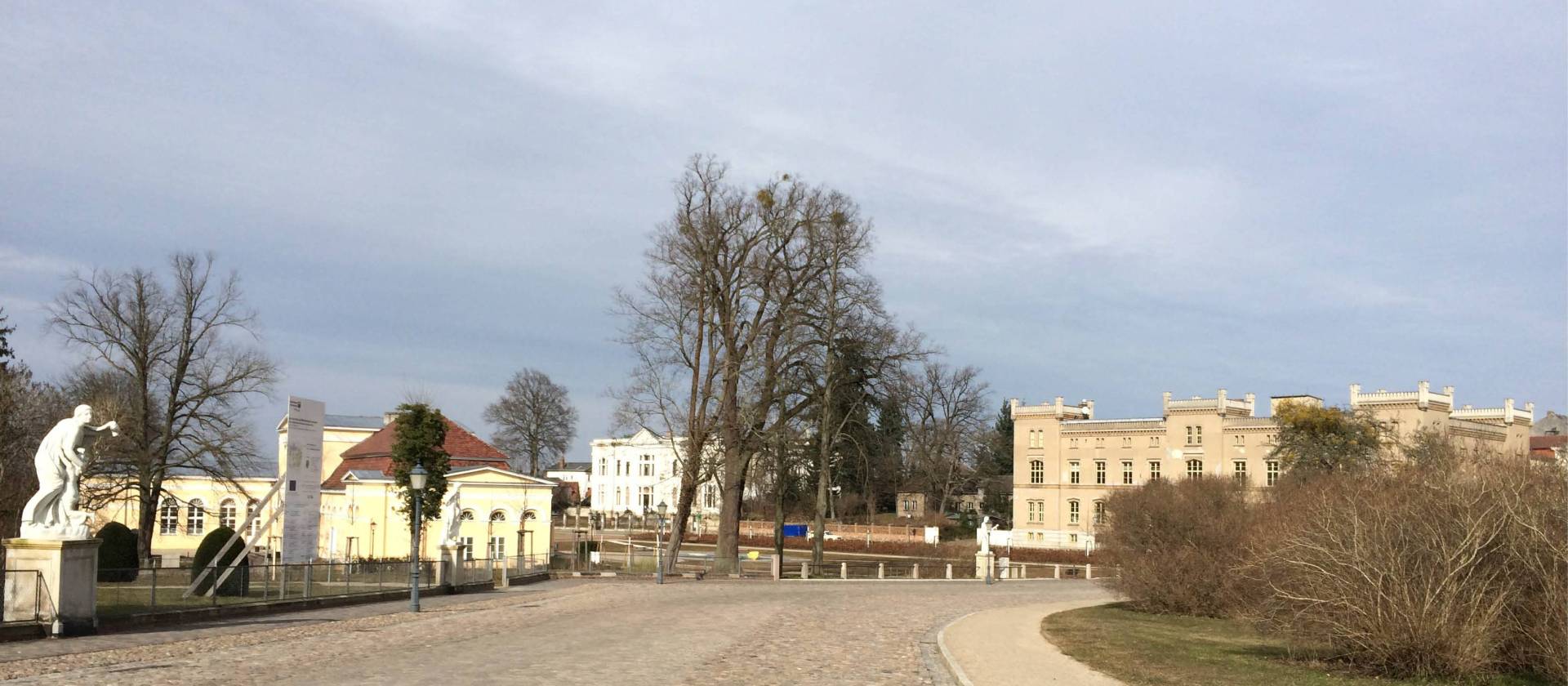 The lakeside town of Neustrelitz, visited on the Berlin to Copenhagen cycle trip | Kate Baker