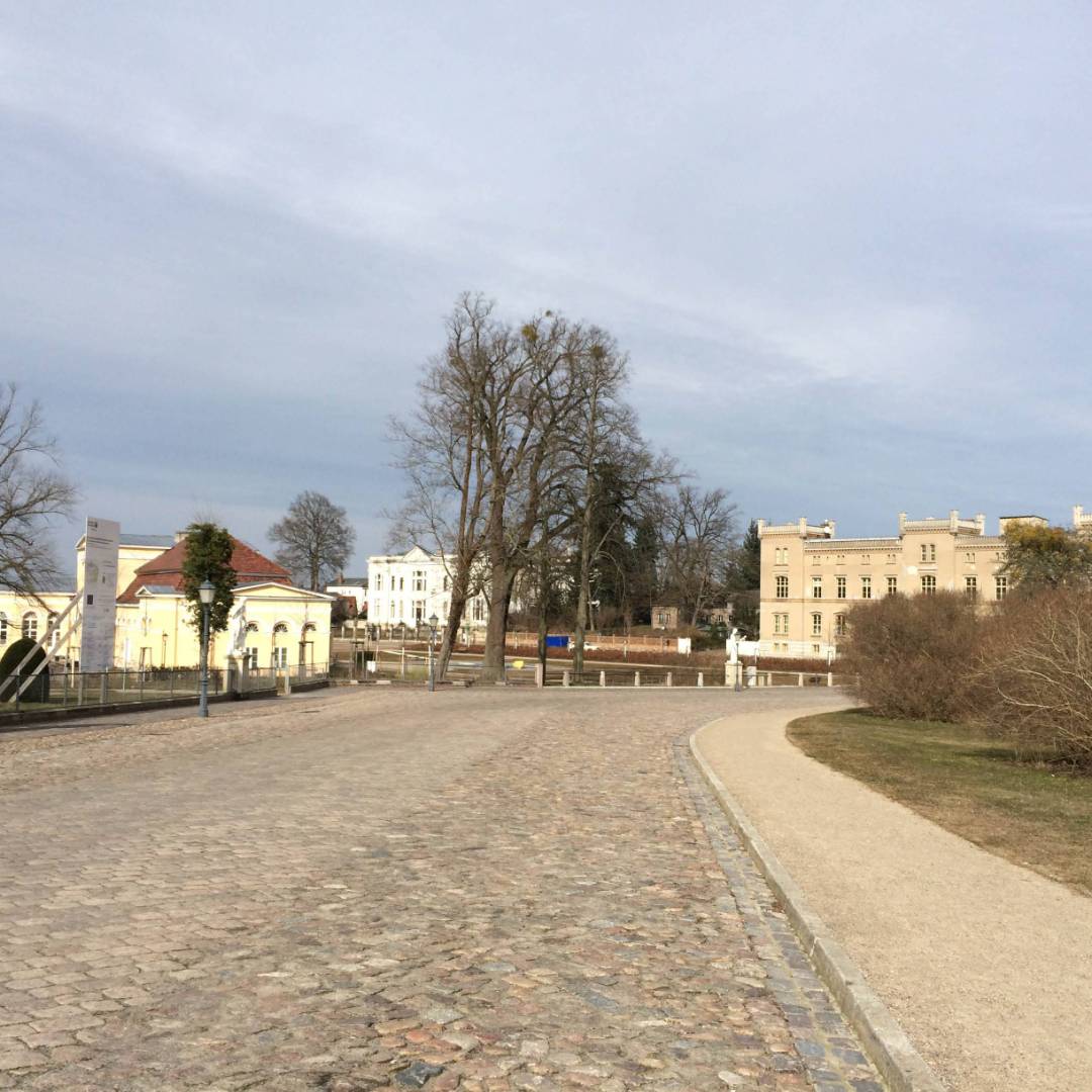 The lakeside town of Neustrelitz, visited on the Berlin to Copenhagen cycle trip | Kate Baker