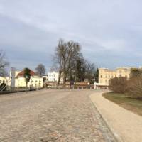The lakeside town of Neustrelitz, visited on the Berlin to Copenhagen cycle trip | Kate Baker