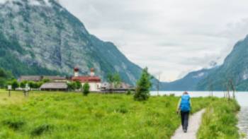 Walking Lake Königssee 7790