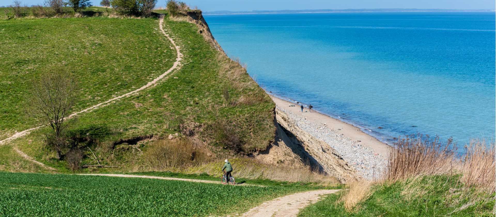 Cycling by the Baltic Coast in Germany