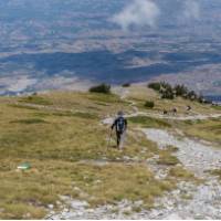 Hiking on Mt Olympus