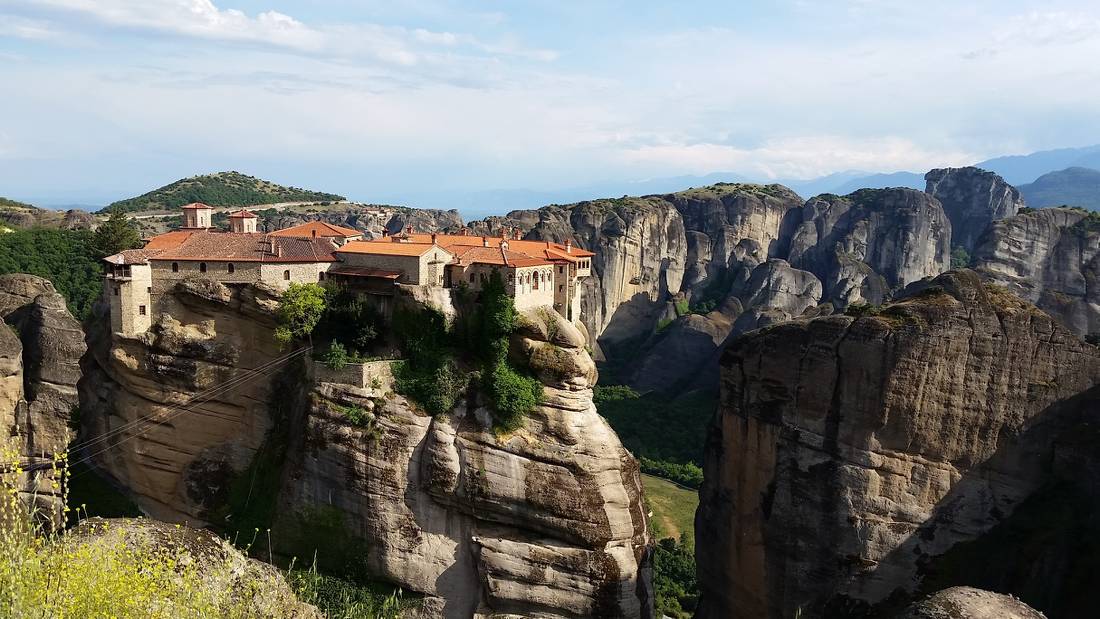 The stunning cliff top monasteries of Meteora |  <i>Hetty Schuppert</i>