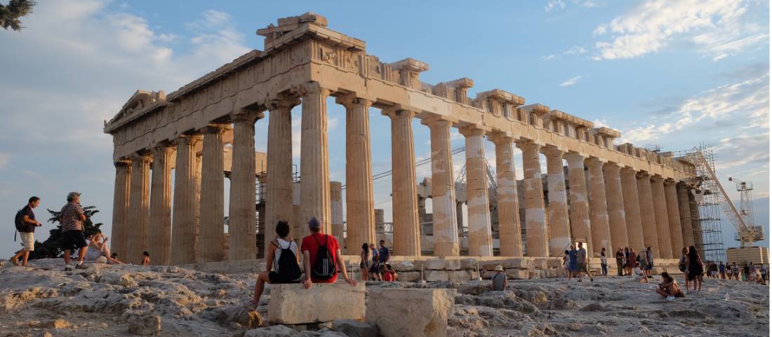 Afternoon on the Acropolis in Athens |  <i>Jaclyn Lofts</i>