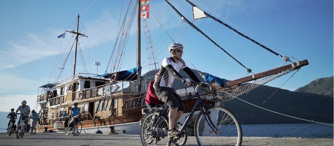 Electric bikes are available on most Cycle & Sail trips in Greece and Croatia