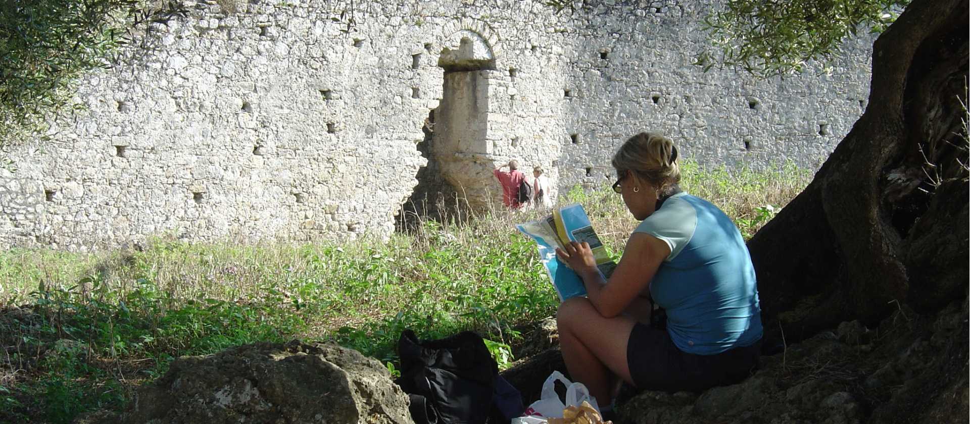 Walking the Corfu Trail
