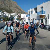 Cycling in the Cyclades Islands