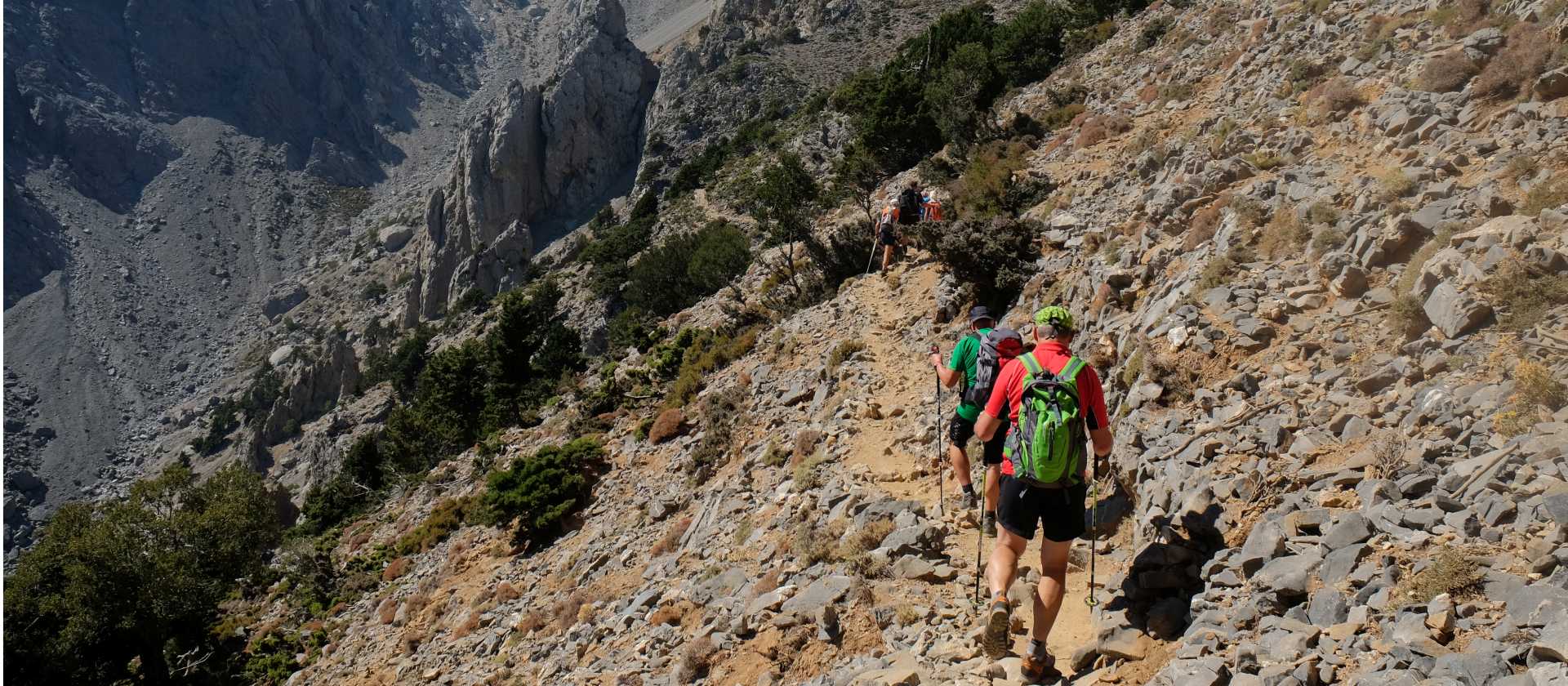 On the trail to the summit of Mt Gingilos in Crete | Jaclyn Lofts