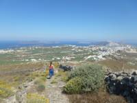 Hiking the trails on Santorini in the Greek Islands |  <i>Hetty Schuppert</i>