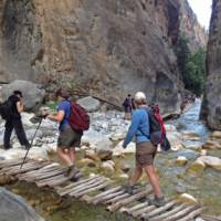 Entering Samaria Gorge, Crete