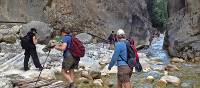 Entering Samaria Gorge, Crete