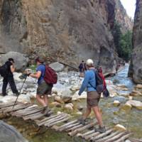 Entering Samaria Gorge, Crete