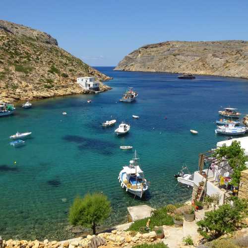 Siphnos Island is full of pretty little coves and bays