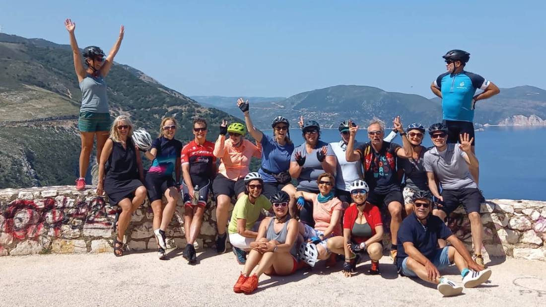 Loving the Ionian Islands Bike & Sail |  <i>L. Balding</i>