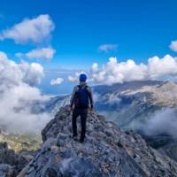 Hike to the top of Mount Olympus in Greece