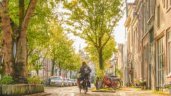 Dutch cities were built  to accommodate cyclists