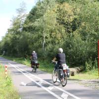 The Meuse Route is a dedicated cycle path between Holland and France