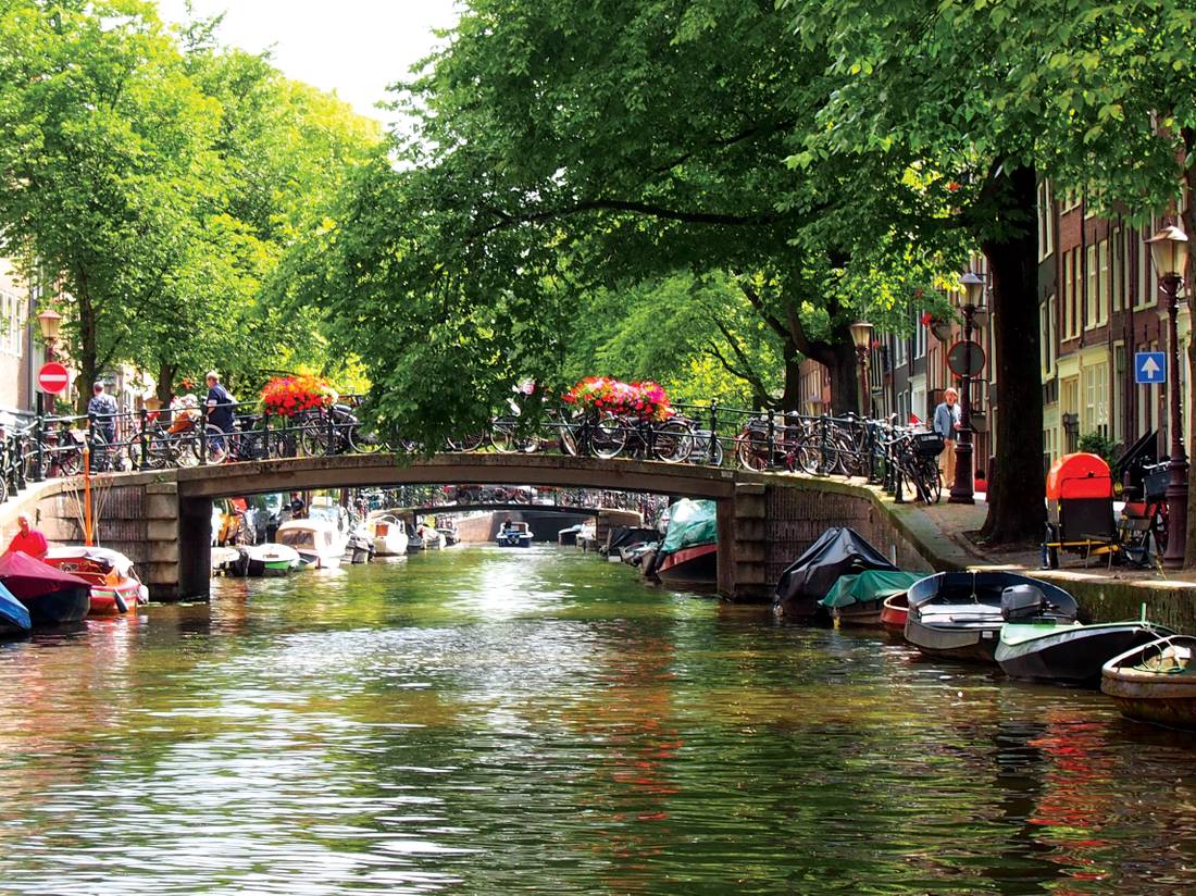 The famous canal views of Amsterdam |  <i>Nick Kostos</i>