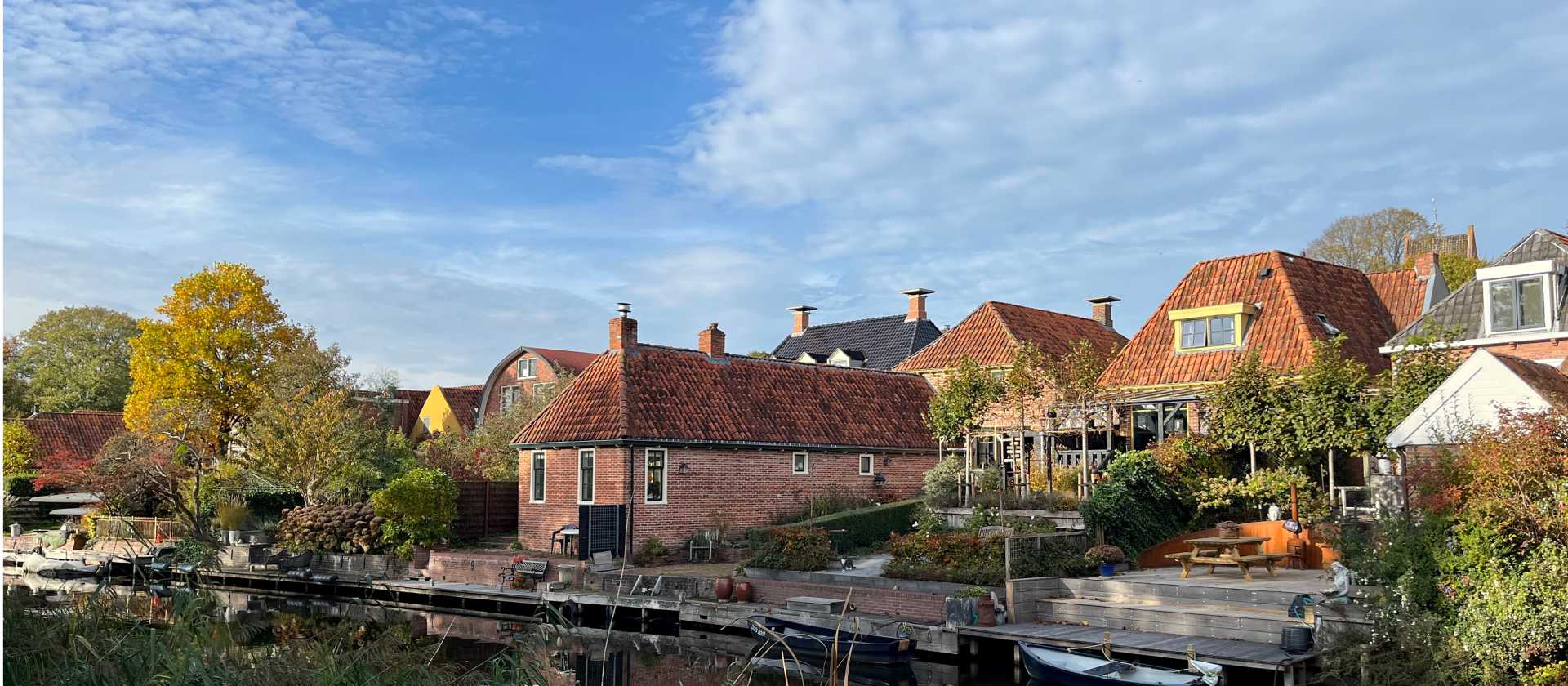 Canal walking between Pieterburen and Winsum