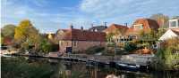Canal walking between Pieterburen and Winsum