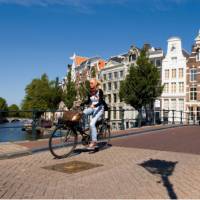 Amsterdam is a cycle friendly city