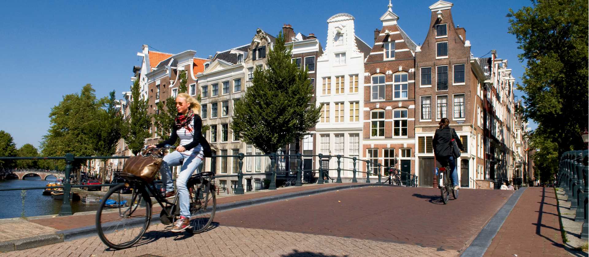 Amsterdam is a cycle friendly city