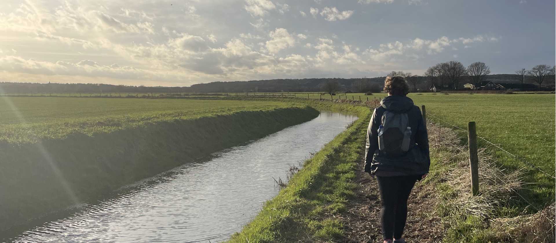 Wide open spaces on the trail