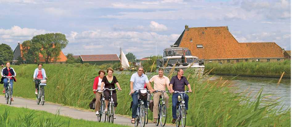 Cycling in Friesland