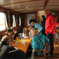 Life on board the barge | Richard Tulloch