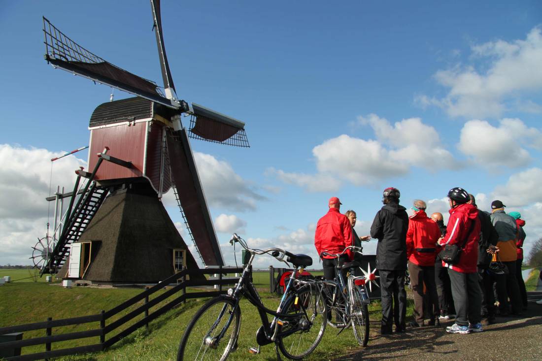 Learn about windmills and more on a guided cycling trip |  <i>Richard Tulloch</i>