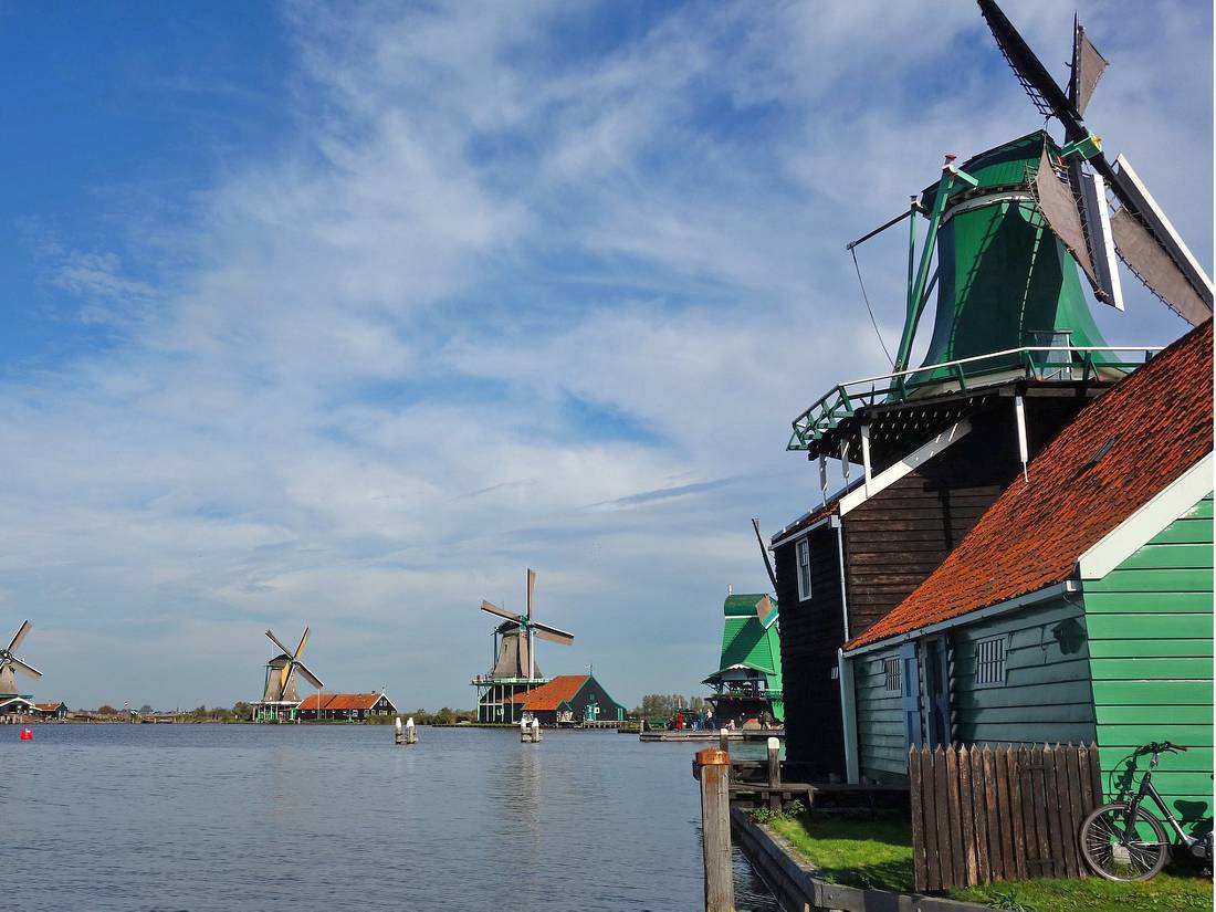 Cycle to the open air museum Zaanse Schans |  <i>Dassel</i>