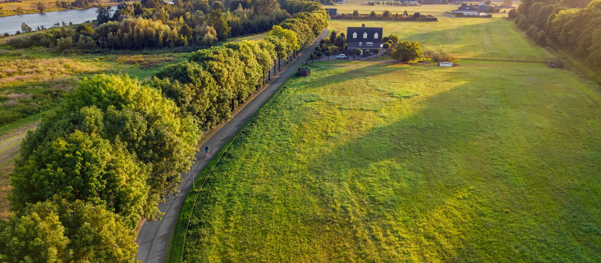 Cycling through Limburg on the Pieterpad Camino