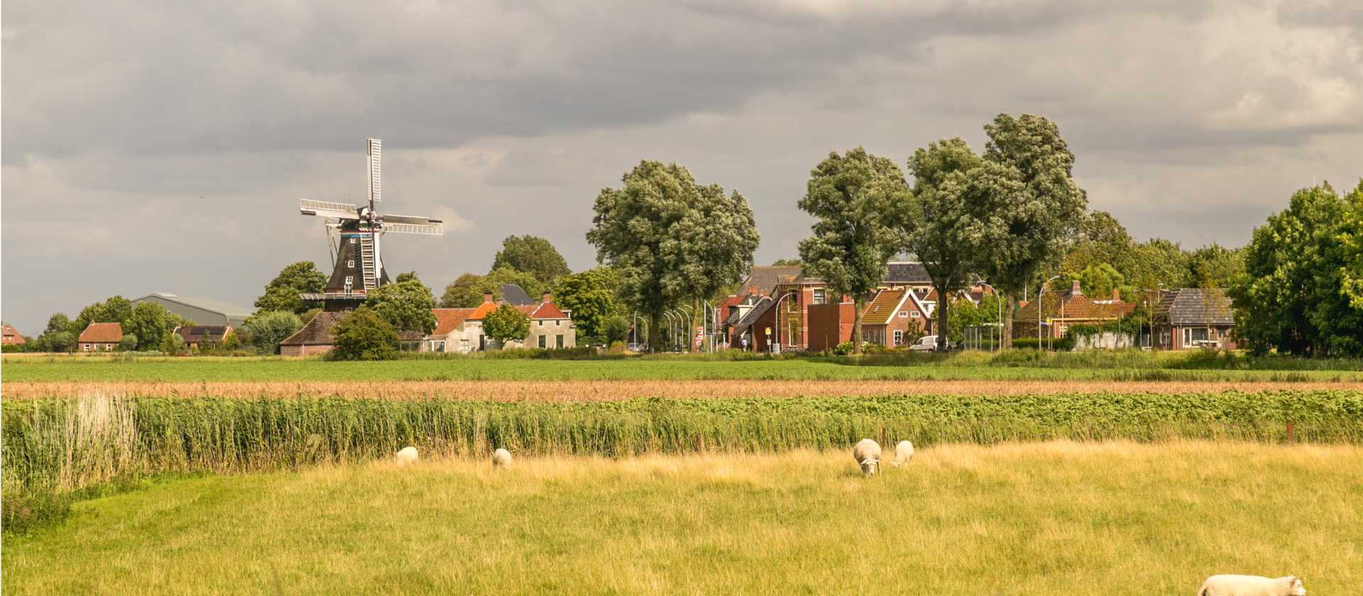 Pieterburen, start point of the Pieterpad Camino