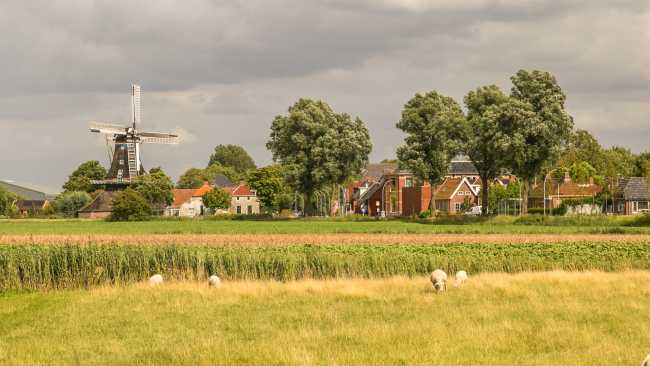 Pieterburen, start point of the Pieterpad Camino