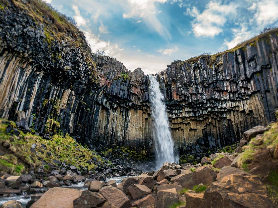 Dramatic waterfalls are a feature of Iceland's Golden Circle