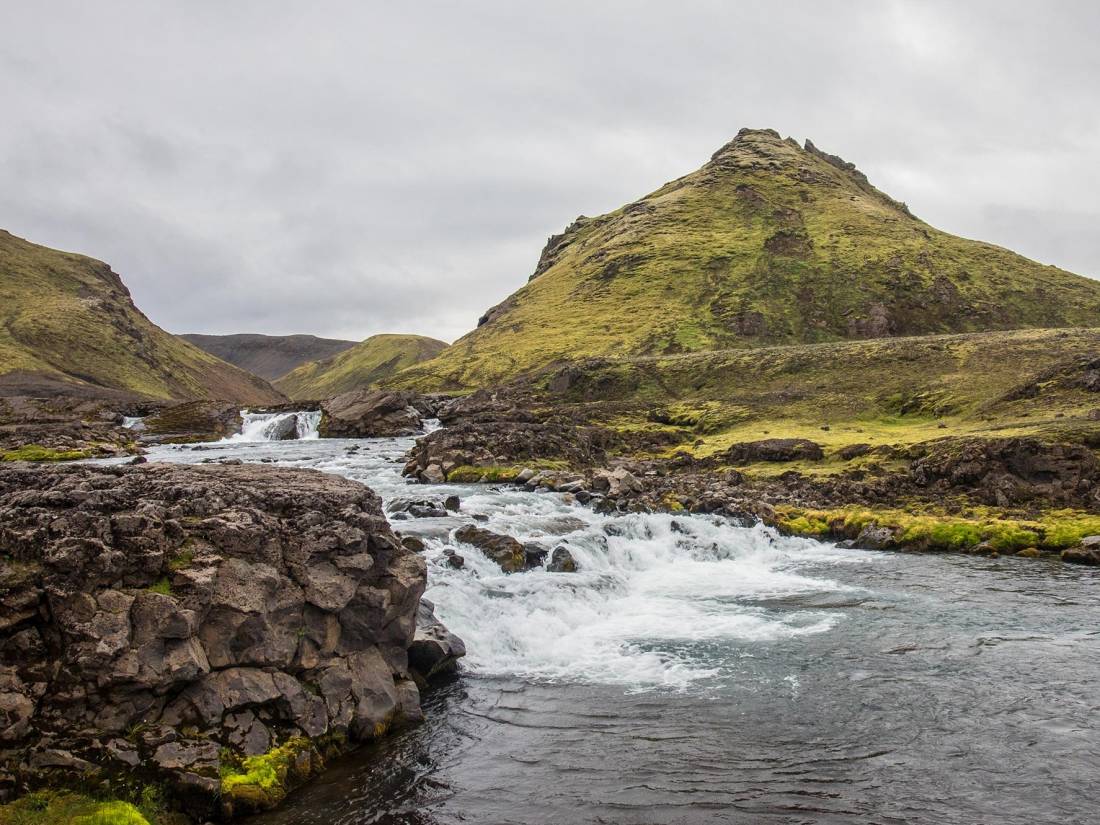 Experience the natural beauty of the Laugavegur Trail in Iceland on a walking holiday