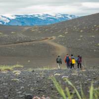 Experience the dramatic landscapes and natural beauty of the Laugavegur Trail in Iceland