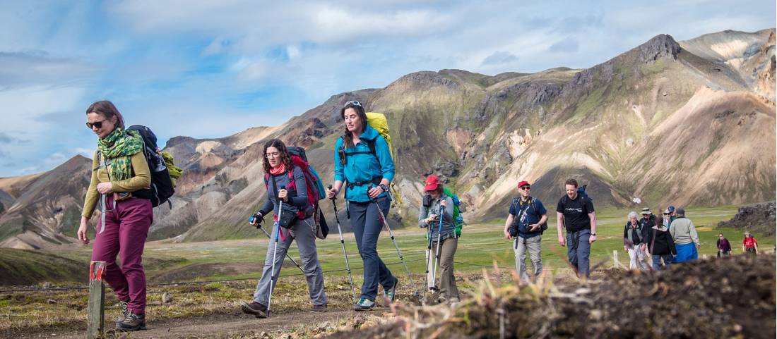 Hike the Laugavegur Trail in the company of a small group and experienced guide