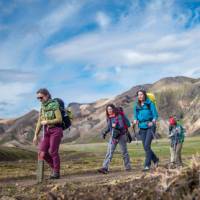 Hike the Laugavegur Trail in the company of a small group and experienced guide