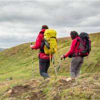 Hike Iceland's best known trail, the Laugavegur Trail, on a guided tour