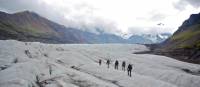 Glacier walking in Iceland