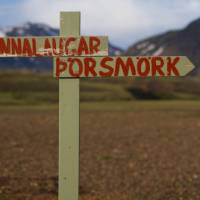 Trail signs Iceland | Craig Downing
