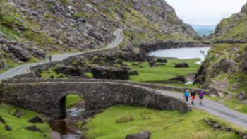 ART_0528 Ring of Kerry 14,Arthur Ward Hiking along the Kerry Way