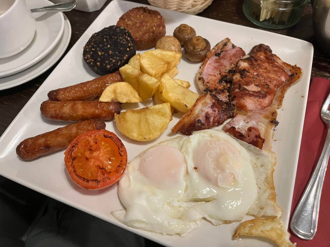 Traditional Irish breakfast |  <i>Melodie Theberge</i>