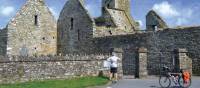 Castel ruins in the local fishing village of Kinsale