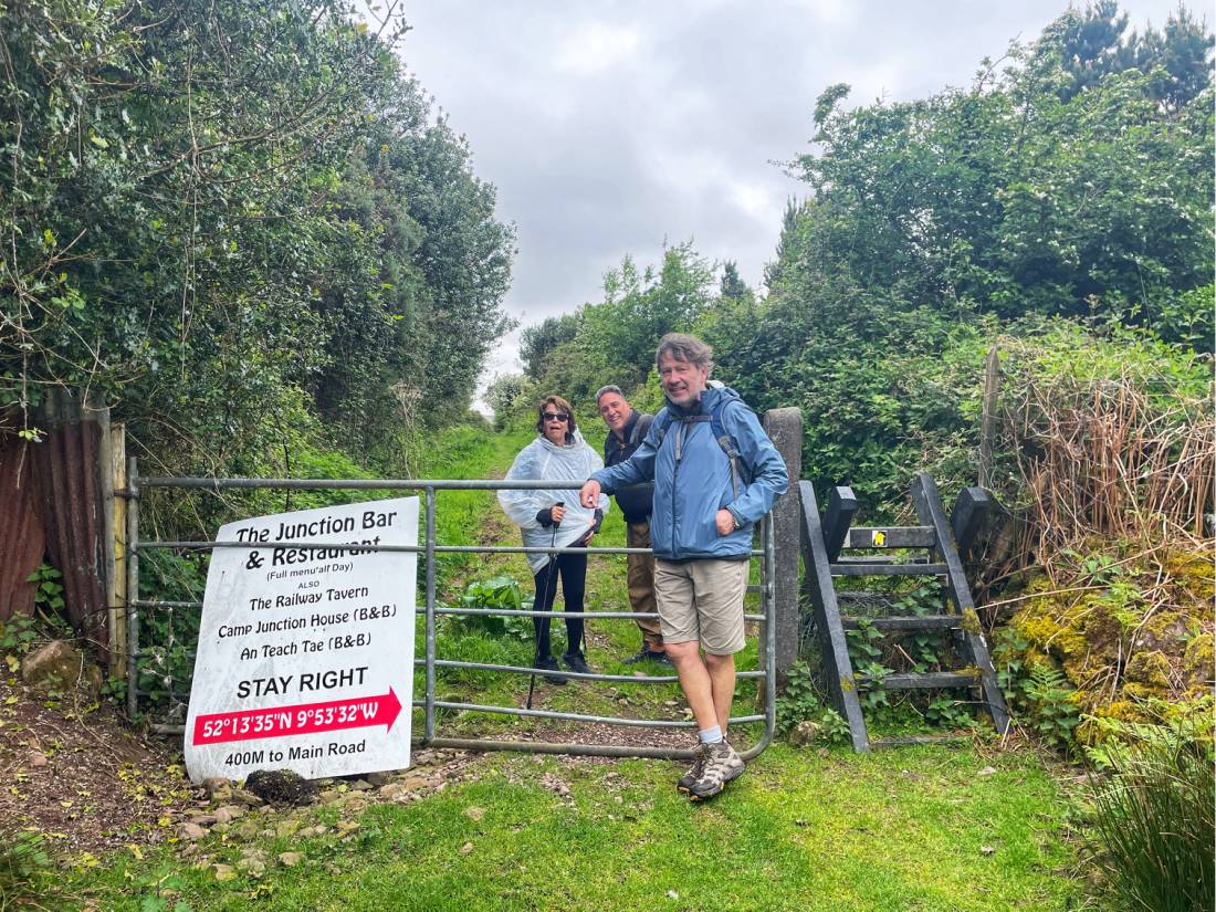 Posing by a stile on the Kerry Camino in Ireland |  <i>Sue Finn</i>