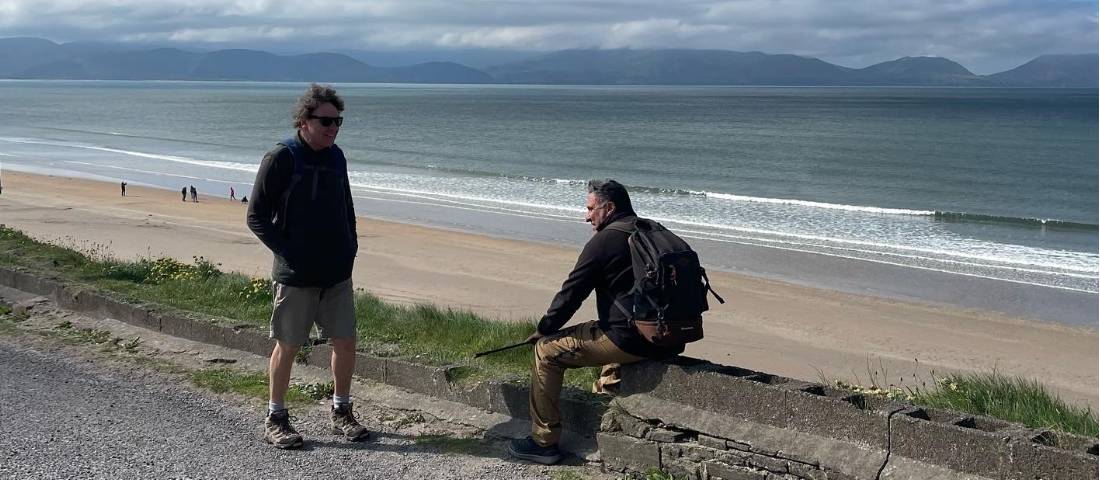 Taking a break by the beach |  <i>Sue Finn</i>