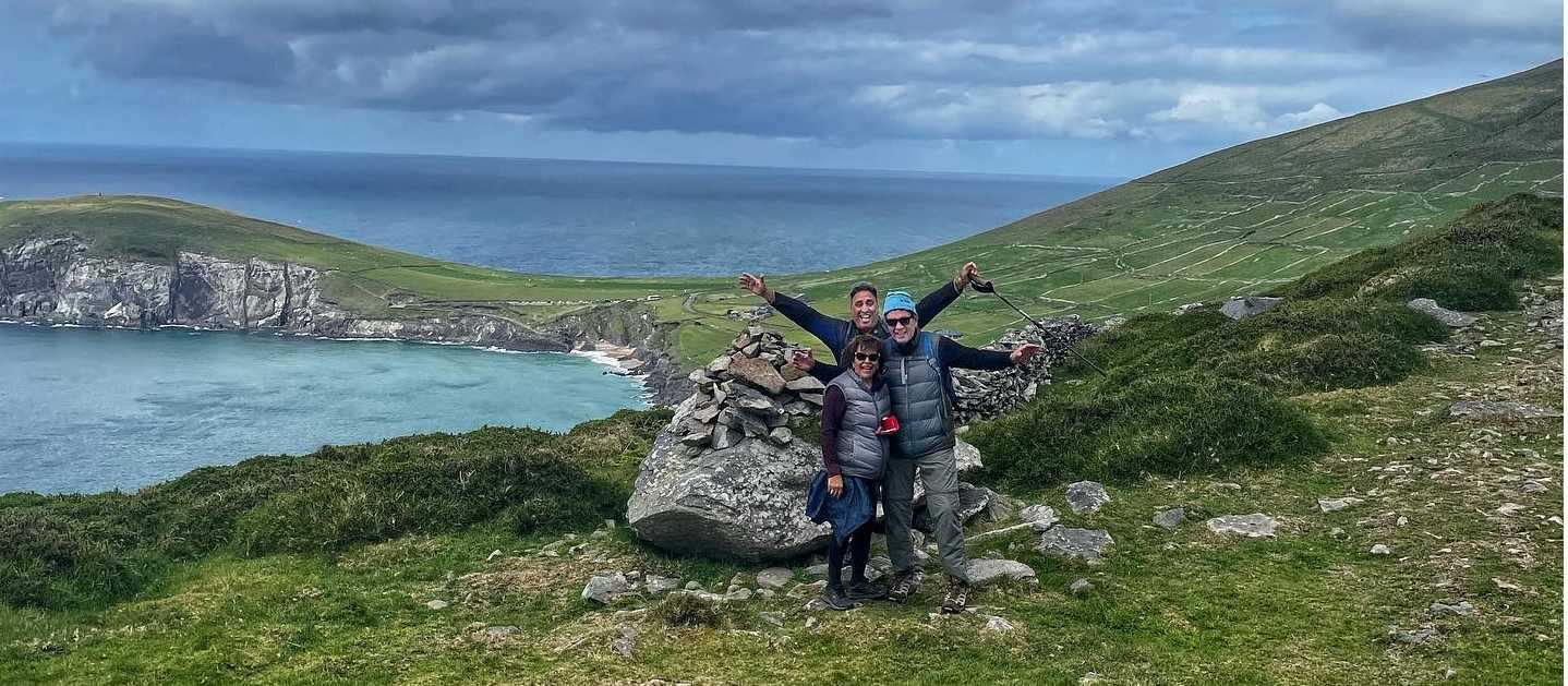 Very happy hikers on the Kerry Camino | Sue Finn