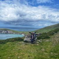 Very happy hikers on the Kerry Camino | Sue Finn