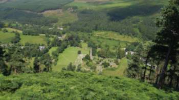 large_N222,Nutan Looking down on Glendalough along the Wicklow Way